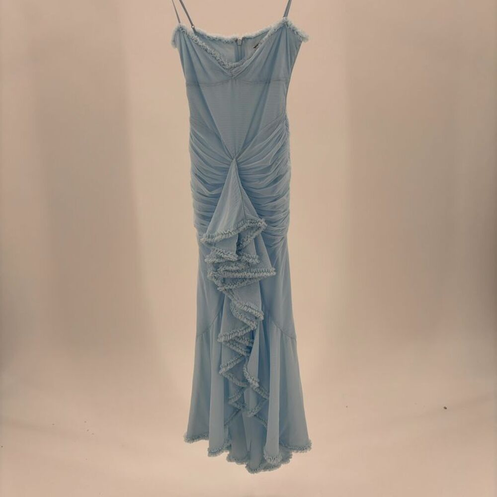 House of CB High-Low Ruffle Corset Dress